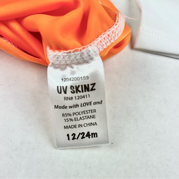 UVSkinz Unisex "What's a Sunburn?" Swim Rash-guard 12-24 Months - Picture 5 of 11